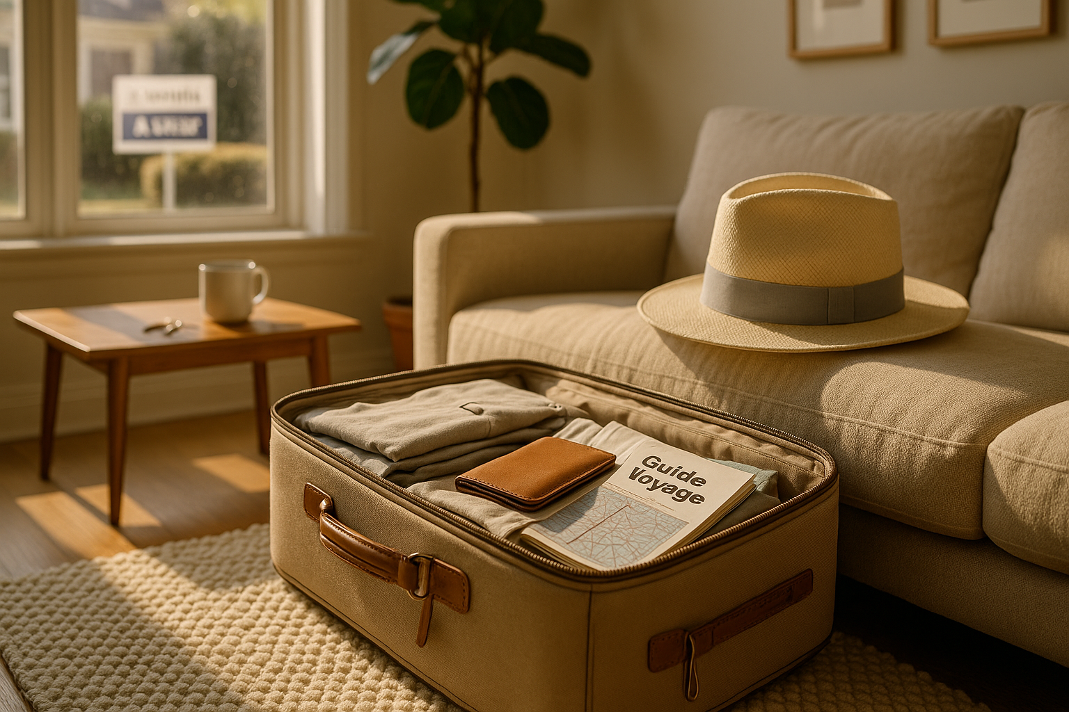 Curving abstract shapes with an orange and blue gradient